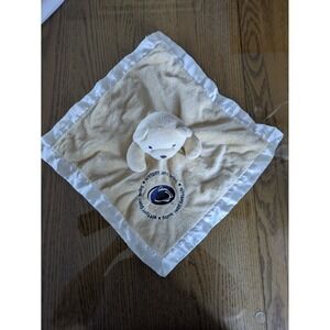 Baby Fanatic Penn State Nittany Lion Lovey Bear Baby Security Blanket Gray 10x10